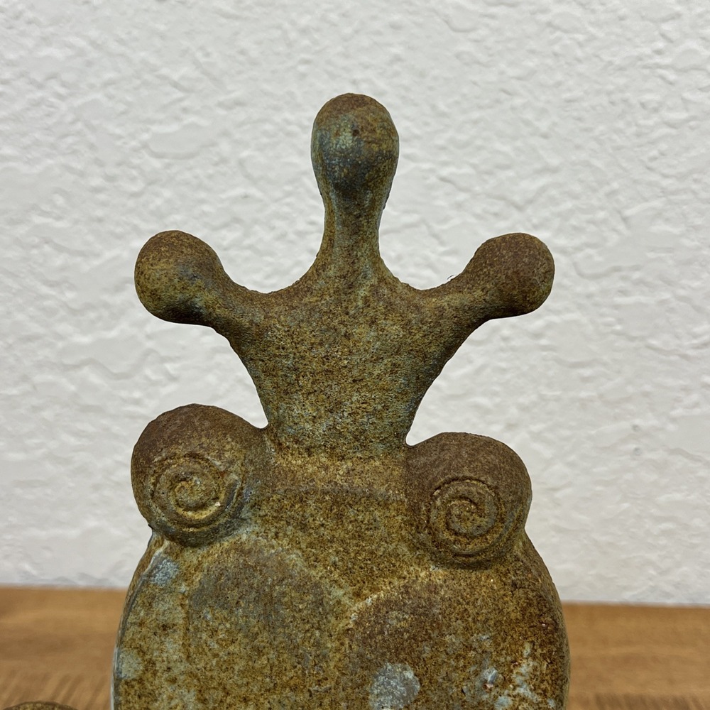 Vintage Rustic Frog Prince W/ Crown Cast Iron Doorstop Wedge - Picture 2 of 10